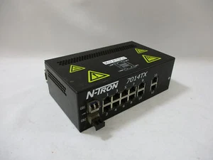 RED LION CONTROLS N-TR 7014TX ETHERNET SWITCH GIGABIT CAPABLE NETWORKING ROUTER - Picture 1 of 7