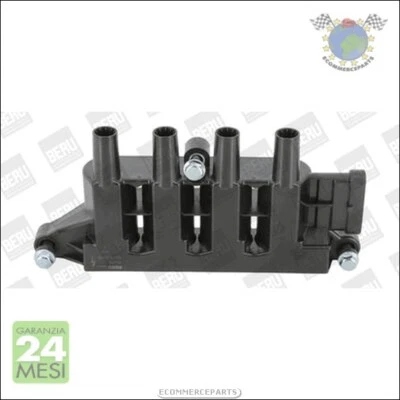 Bobina accensione Beru per ALFA ROMEO MITO FIAT GRANDE PUNTO FIORINO SIENA PAND - Immagine 1 di 4