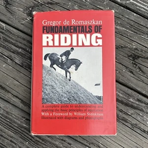 Gregor De Romaszkan FUNDAMENTALS OF RIDING Vintage Horse Book - Bild 1 von 12