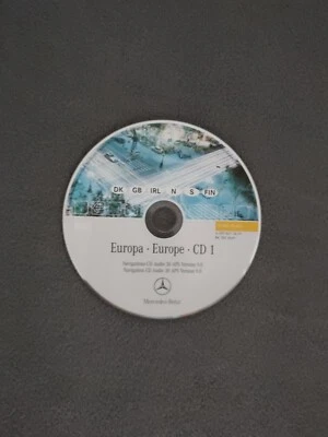 CD NAVIGATION MERCEDES AUDIO 30 APS CD1 SCANDINAVIA GREAT BRITAIN 2006 V 9.0 - Bild 1 von 2
