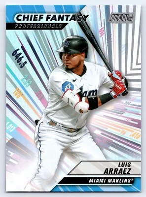 2024 Topps Stadium Club  LUIS ARRAEZ  Chief Fantasy Professionals  #CFPRO-12 - Image 1 of 2