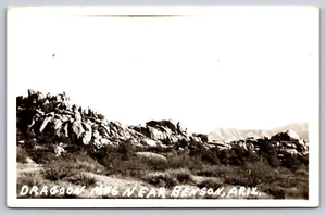 Postcard RPPC Arizona Dragoon Mountains near Benson 93 - Picture 1 of 2