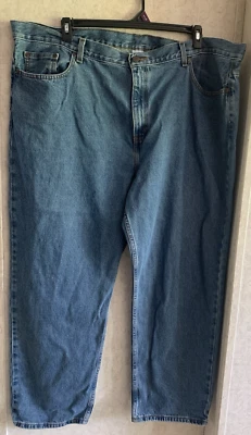 Faded Glory Men's Jeans Regular Fit Size 46 x 30 Bootcut Cotton Mid Rise Denim - Image 1 of 4