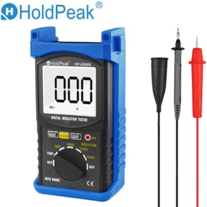 Digital Insulation Resistance Meter 2000Counts Megger 1MΩ~200GΩ Backlight Tester - Picture 1 of 13