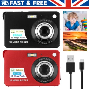 Digital Video Camera Camcorder 8X Zoom YouTube Full HD 1080P Vlogging Recorder. - Picture 1 of 15