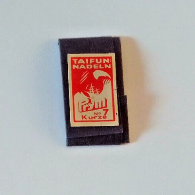 Vintage Nähnadeln kurze №7 Prym Taifun – 1950er – im Original-Brief – selten - Bild 1 von 4