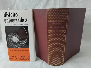 LA PLEIADE ENCYCLOPEDIE HISTOIRE UNIVERSELLE T3 DE LA REFORME A NOS JOURS CARTES - Picture 1 of 3