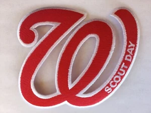Parche del Día del Scout de Béisbol de los Nacionales de Washington del Consejo del Área de la Capital Nacional con - Imagen 1 de 1