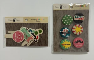 Fancy Pants Scrapbook Lot Embellishments-Everyday Circus Flair & Toppers - Picture 1 of 3