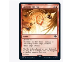 Cast into the Fire 0118 MTG Der Herr der Ringe Regular - Bild 1 von 1