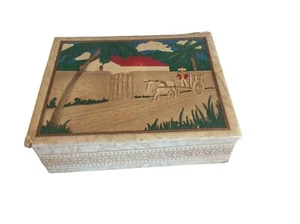 Caja baratija vintage Durand Chicago EE. UU. escena mexicana - Imagen 1 de 7