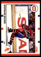1990-91 Score Canadian Stephane Richer . Montreal Canadiens #75