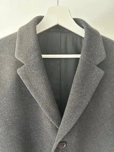 HUGO BOSS Herren Mantel aus Woll-Mix mit Steinuss-Knöpfen Gr. M - Bild 1 von 13