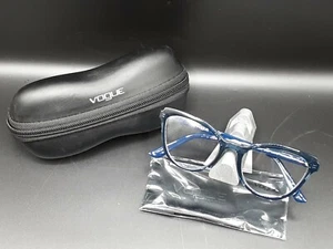 VOGUE VO5291 2764 Transparent Blue Blue Demo Lens 51 mm Women's Eyeglasses - Picture 1 of 3