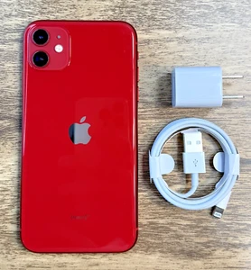 Apple iPhone 11 (PRODUCTO) ROJO - 64GB (Totalmente Desbloqueado) - Buen Estado - Imagen 1 de 6