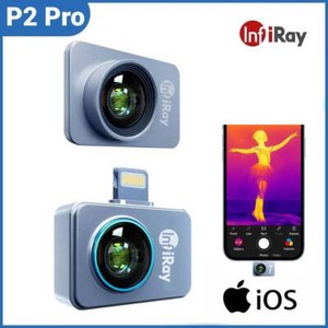 InfiRay P2 Pro Thermal Imager with Magnetic Macro Lens for iPhone