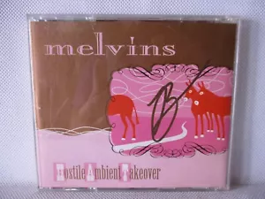 AUTOGRAPH The Melvins Hostile Ambient Takeover Signed 2002 CD King Buzzo Ipecac - Foto 1 di 4
