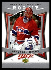 2007-08 Upper Deck MVP Jaroslav Halak Rookie Montreal Canadiens #311