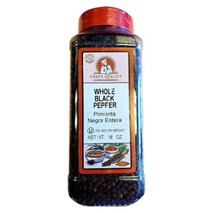 Chef’s Quality Whole Black Pepper Pimienta Negra Entera 18 oz (510g) - Picture 1 of 1
