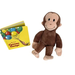 Muñeca My First Curious George Book & Curious George, gran regalo de baby shower - Imagen 1 de 3