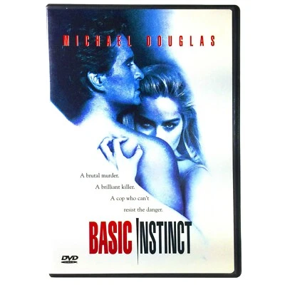 Basic Instinct (DVD, 1992, Widescreen)   Michael Douglas   Sharon Stone - Image 1 of 3