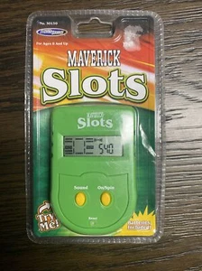 Maverick Slots TechnoSource 2003 Electronic Handheld Game NEW #30130 Green - Picture 1 of 2