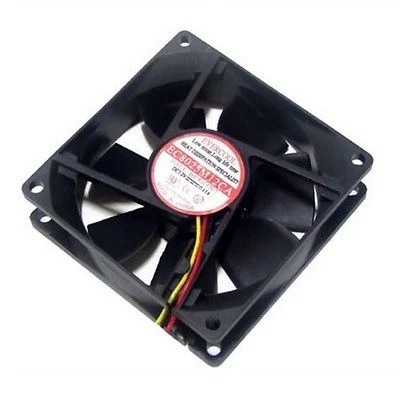 PC Computer Case System Cooling Fan Cooler 80mm 3Pin 80x80x25mm RoHS Standard - Image 1 of 3