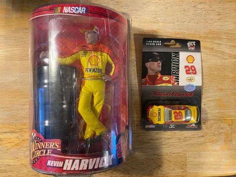 Winners Circle Kevin Harvick #29 Pennzoil NASCAR Collectable Action Figure 2008 Cover