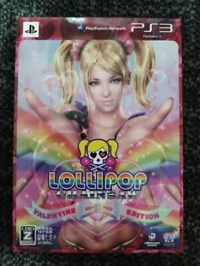 Lollipop Chainsaw Valentine Edition Premium Box Sony Playstation 3 PS3 Used - Picture 1 of 4