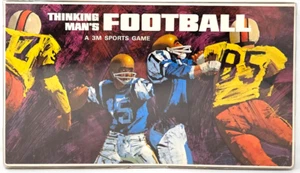 Thinking Man's Football a 3M Sports Game 1969 3M Company St. Paul Minnesota VTG - Picture 1 of 11