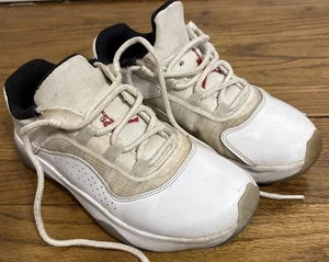 Kids Nike Air Jordan 11 Low CZ0907-162 White Basketball Sneakers SZ 5Y - Picture 1 of 14