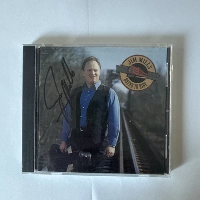 JIM MILLS Bound To Ride CD 1998 Sugar Hill SHCD-3883 [Bluegrass] AUTOGRAPHED NM Foto 1 de 4