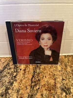 Opera CD Verismo Diana Soviero Montreal opera 1994 Joseph Rescigno Foto 1 de 3