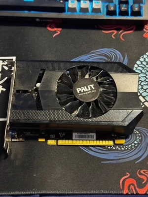 PALIT Nvidia GeForce GTX650 2GB 128 BIT GDDR5 MINI HDMI/DVI/VGA - Tested Working - Image 1 of 4