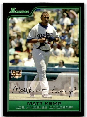 2006 BOWMAN CHROME DRAFT PICKS & PROSPECTS MATT KEMP RC LOS ANGELES DODGERS - Image 1 of 2
