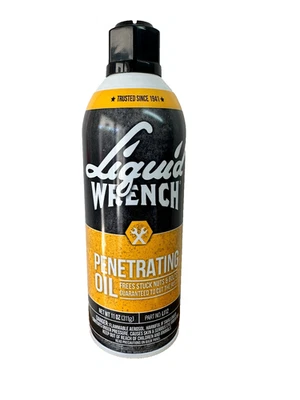 Liquid Wrench L112 Aerosol Penetrating Oil Frees Stuck Nuts Bolts & Locks 11 oz - Image 1 of 4