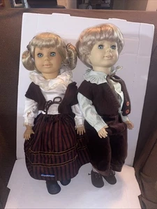 Paar Engel Puppe 20 Zoll verbundene Vollvinylpuppen - Bild 1 von 12
