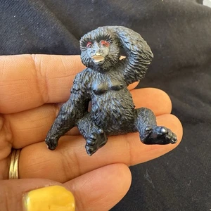 Safari Ltd Modellino Giocattolo Animale Plastica Alto 1,5" Gorilla Nero A9 - Foto 1 di 2