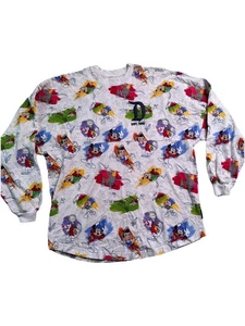 Maglia Disneyland Spirit inchiostro e vernice personaggi animati manica lunga taglia small - Foto 1 di 5