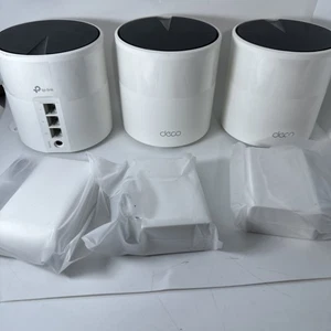 TP-Link Deco X55 AX3000 Whole Home Mesh Wifi 6 System 3-Pack w/ Power Cords - Picture 1 of 1