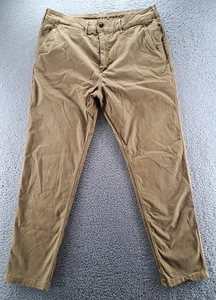 American Eagle Tech Twill Pants Mens 34x32 Act 34x29 Athletic Fit Khaki Outdoor - Picture 1 of 12