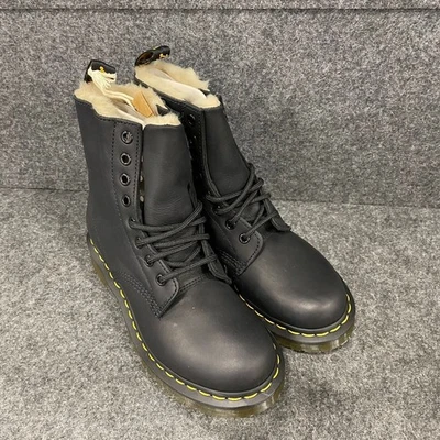 Botas para mujer DR.MARTENS 1460 forradas de piel sintética talla 6 negras Foto 1 de 4