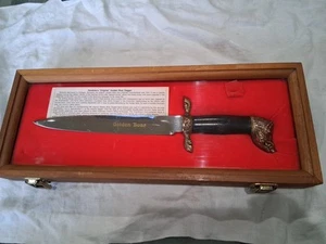 Kershaw Golden Boar Knife - Picture 1 of 16