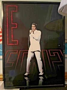 Elvis Presley Leuchtschild ~ If I Can Dream 68 Comeback Flash & Steady 19x14x3" - Bild 1 von 6