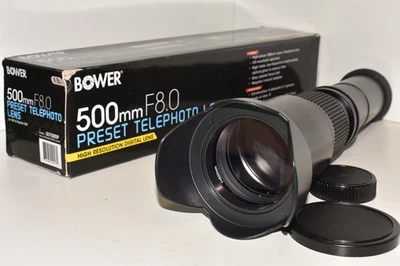 Nikon DSLR DIGITAL fit 500mm tele lens D3200 D3300 D3400 D3500 D5500 D7400 etc - Image 1 of 4