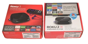 Roku 2 XS Model 3100R and Roku 3 Model 4230R Streaming Media Players - Picture 1 of 11