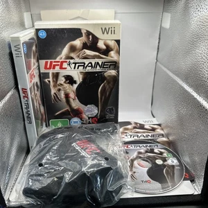 Personal UFC Trainer • Nintendo Wii Game + Leg Strap (2011) AUS PAL Complete CIB - Picture 1 of 14