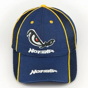 Vintage NO FEAR Mütze blau & gelb verstellbarer Riemen hinten Baseball Cap - Bild 1 von 11