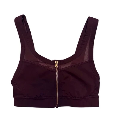 Lululemon Size 2 Drop It Like It’s Hot Sports Bra Maroon Yoga Athletic Lounge - Image 1 of 4