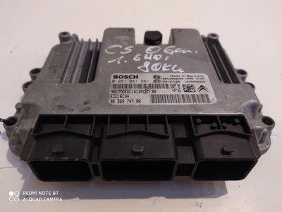 Centralina motore CITROËN C5 III RD ECU 0281011561 1.6 Diesel 2006 28604374 - Immagine 1 di 4